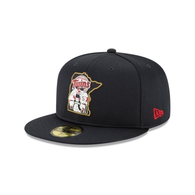 Sapca New Era Minnesota Twins MLB Clubhouse Collection 59FIFTY Fitted - Albastri